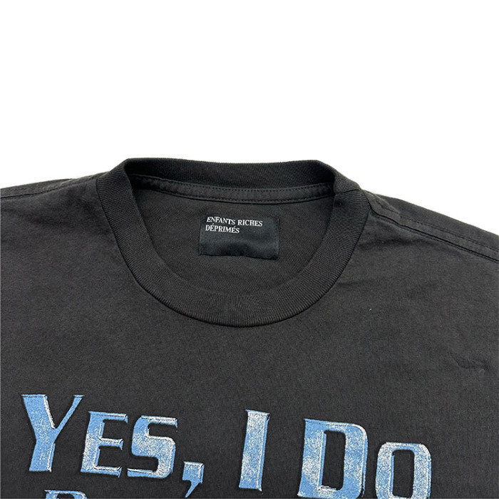 NIGO Enfants Riches Deprimes Men's Summer I BELIEVE IN GOD Printed Casual Loose Solid Color Short Sleeve T-Shirt #nigo98223