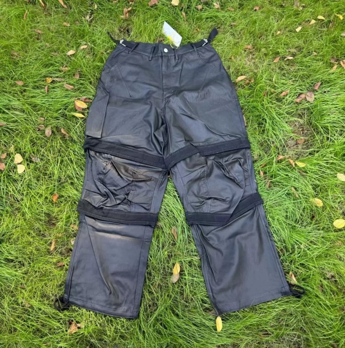 NIGO Far archive Men's Far Solid Color Paratrooper Pants Zipper Casual Multi-Pocket Loose Fit Work Pants Ngvp #nigo7741