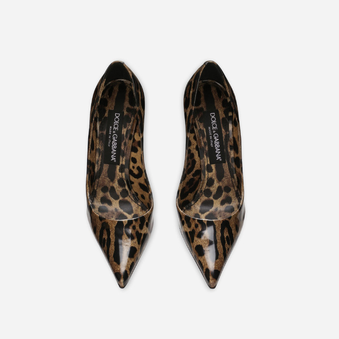 NIGO Dolce&Gabbana Women's Spring And Summer Leopard Print High Heels Leather Single Shoes Temperament High Luxury  Ngvp #nigo98227