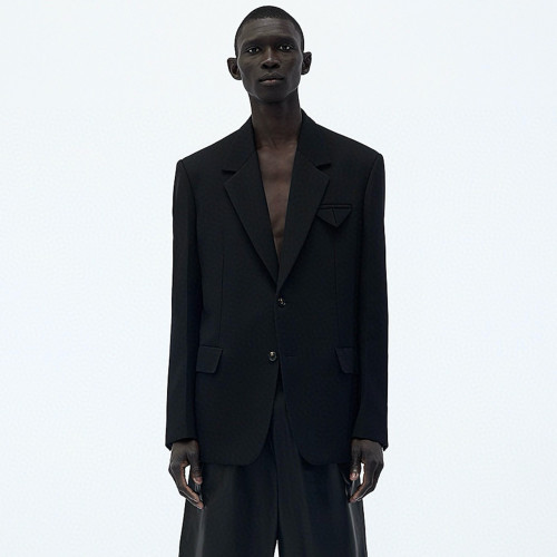 NIGO Bottega Veneta Men's Spring And Fall Solid Color Lapel Single-breasted Wool Suit Two-piece Suit Pants Suit  Ngvp #nigo7756
