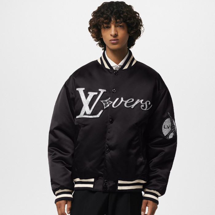 NIGO Louis Vuitton Men's Spring And Autumn Fashion With Diamond Logo Baseball Clothing Colorblocking New Casual Jacket  #nigo98242