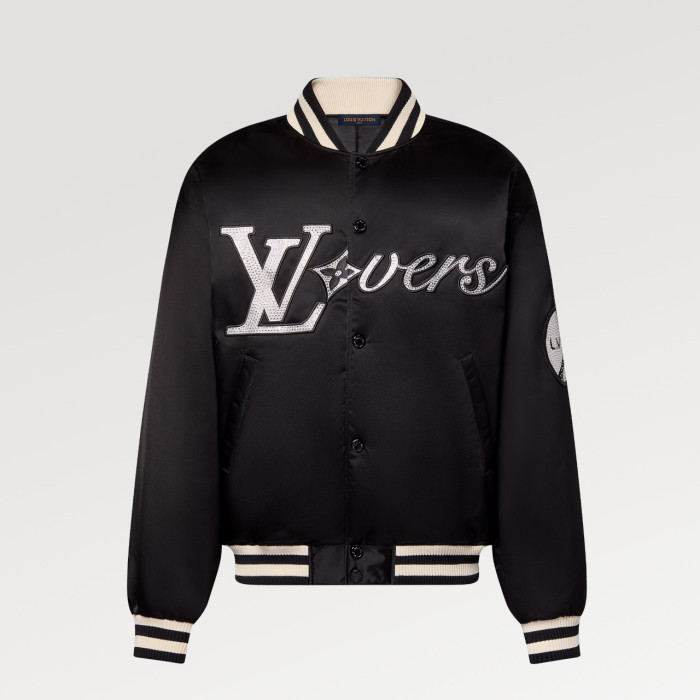 NIGO Louis Vuitton Men's Spring And Autumn Fashion With Diamond Logo Baseball Clothing Colorblocking New Casual Jacket  #nigo98242