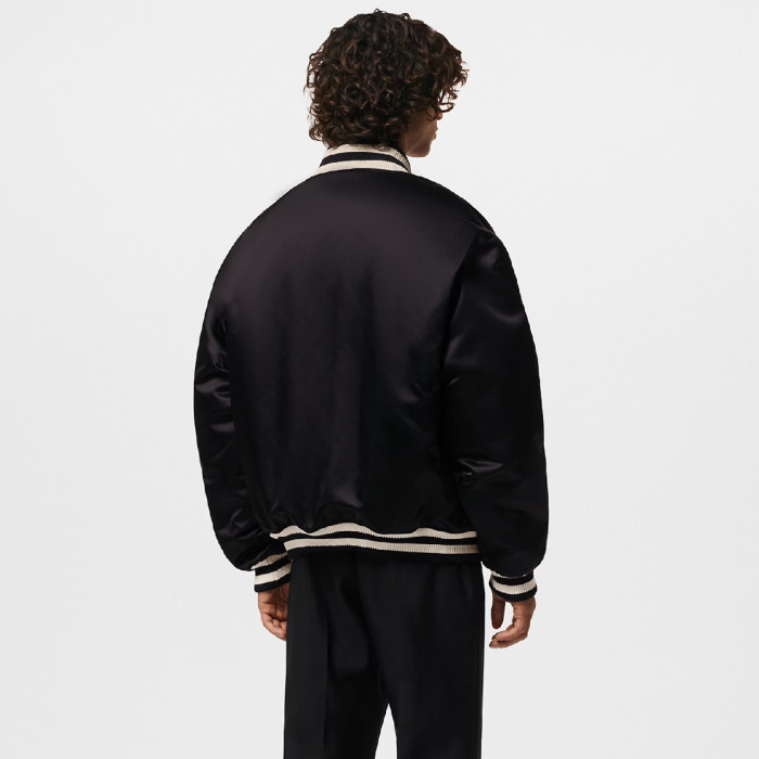 NIGO Louis Vuitton Men's Spring And Autumn Fashion With Diamond Logo Baseball Clothing Colorblocking New Casual Jacket  #nigo98242