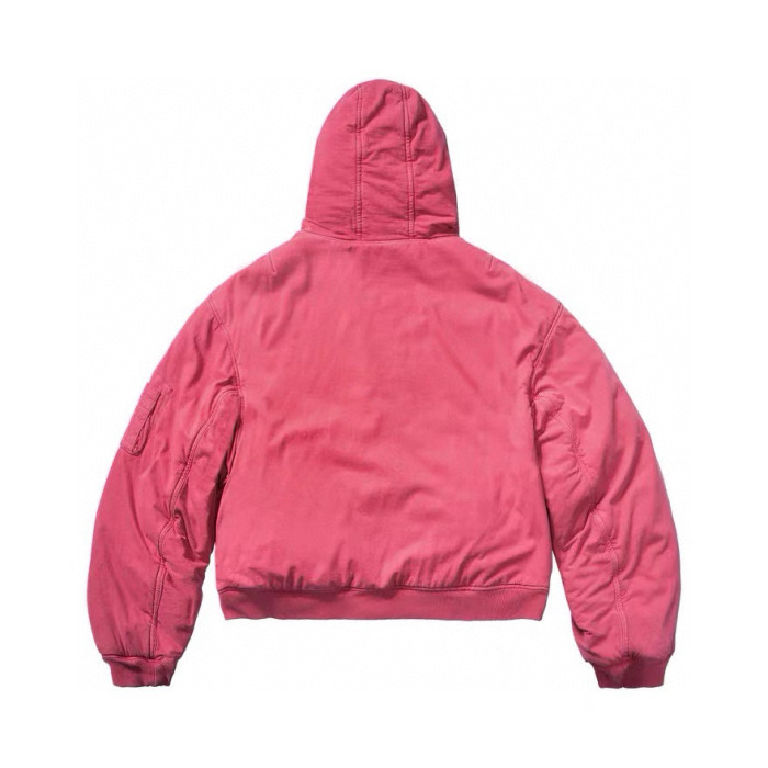 NIGO Greg Men's GR Autumn And Winter Retro Solid Color Reversible Long-Sleeved Zipper Hooded Short Warm Loose Jacket Ngvp #nigo7785