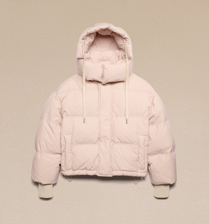 NIGO Ami Men's Autumn And Winter Solid Color Loose Zippered Drawstring Hooded Casual Alexandre Mattiussi Down Jacket #nigo98311
