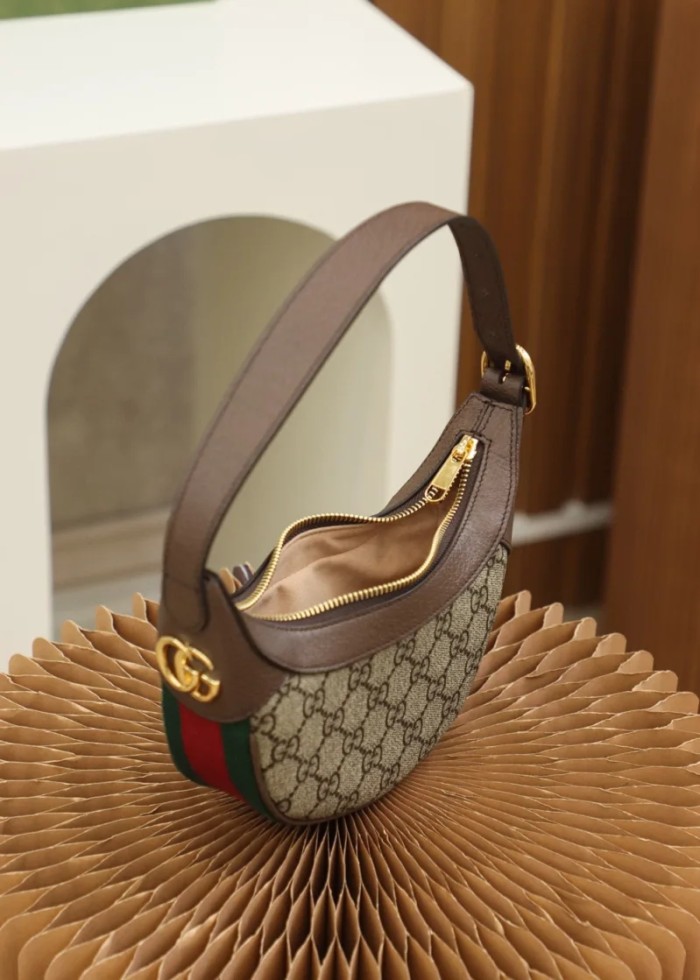 GUCCI Crescent Handbag Bag #nigo8129