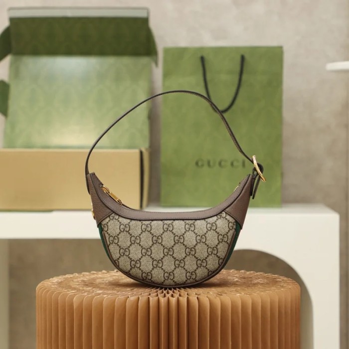 GUCCI Crescent Handbag Bag #nigo8129