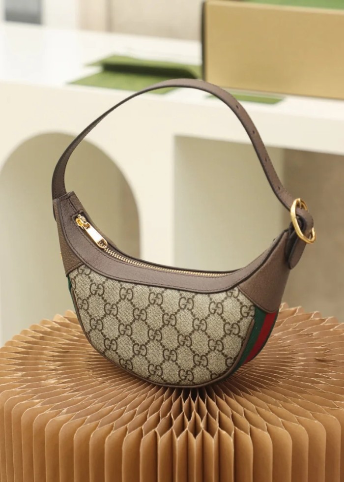 GUCCI Crescent Handbag Bag #nigo8129