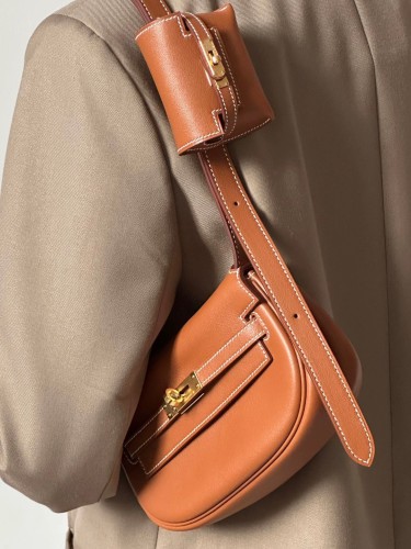 NIGO Hermes Ladies Leather Crossbody Metal Buckle Mother Bag Coin Purse #nigo98336