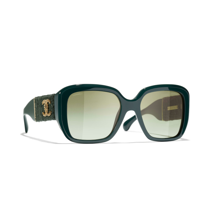 NIGO Chanel Men's Women's Solid Color Mirror Legs Logo Logo Casual Square Frame Sunglasses #nigo98345