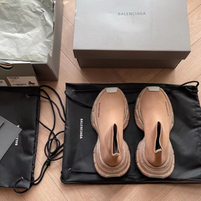 NIGO Balenciaga Men's Spring And Summer Retro Old Sports Sock Shoes Hot Diamond Thick Bottom Shoes #nigo98353