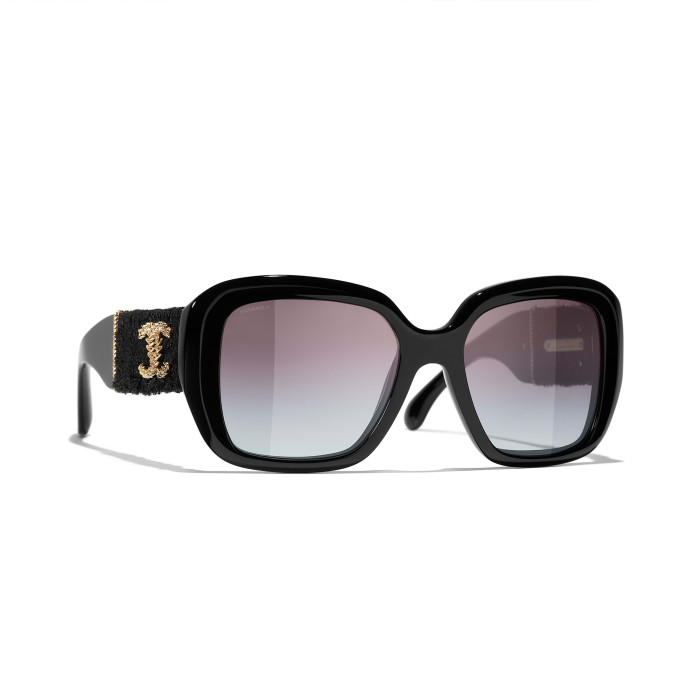 NIGO Chanel Men's Women's Solid Color Mirror Legs Logo Logo Casual Square Frame Sunglasses #nigo98345