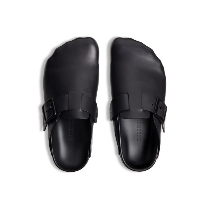 NIGO Balenciaga Men's Spring/Summer Solid Color Round Toe Leather Suede Casual Mule Slippers Ngvp #nigo7225