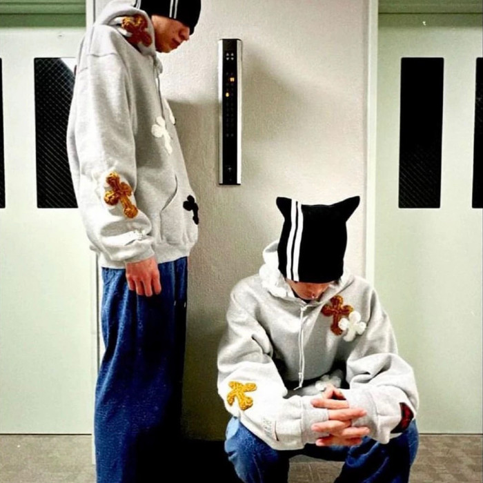 NIGO syuman Men's Women's Spring And Autumn Fashion Stereoscopic Embroidery Printing Solid Color Pullover Long Sleeve Ho Ngvp #nigo7818
