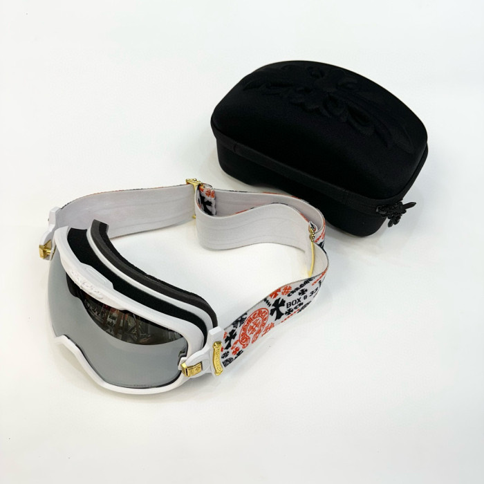 NIGO Chrome Hearts Men's Women's Fashion Multicolor Sports Ski Goggles #nigo73655