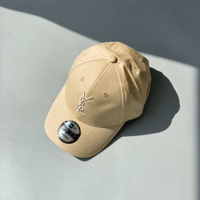NIGO SAINT LAURENT Men's and Women's Solid Color Embroidered Logo Pattern Cotton Duck Tongue Cap Hat #nigo98381