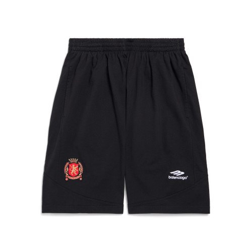 NIGO Balenciaga Men's Summer Solid Color Elastic High Waist Loose Fit Casual Shorts Pants #nigo98489