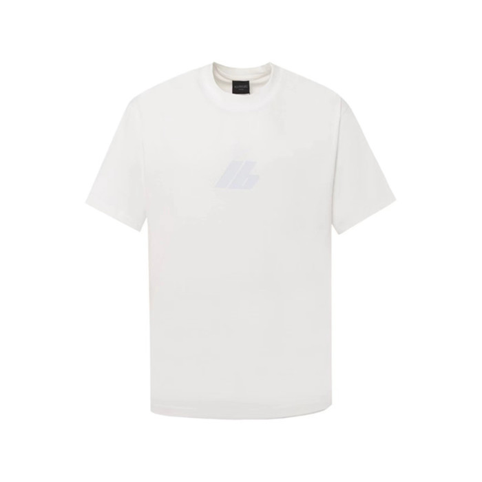 NIGO Balenciaga Men's Women's Solid Color Reflective Logo Letter Loose Short Sleeve T Shirt  #nigo98338