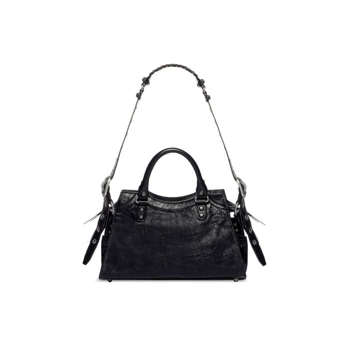 NIGO Balenciaga Men's And Women's Fashion Trend Black Metal Accessories Handbag Diagonal Hanging Bag Ngvp #nigo7924