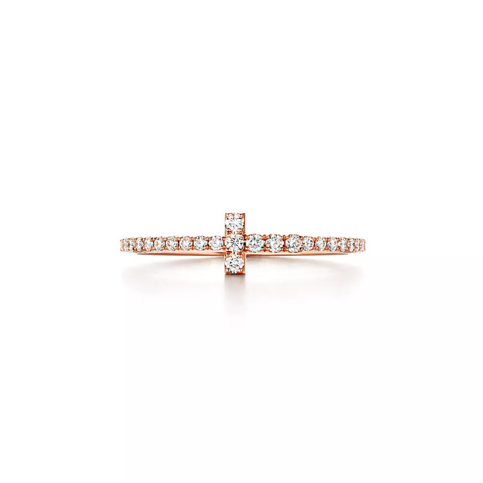 NIGO Tiffany & Co. Men's Women's Fashion Luxury Temperament Accessories Full Diamond Sterling Silver Ring Jewelry Ngvp  #nigo7926
