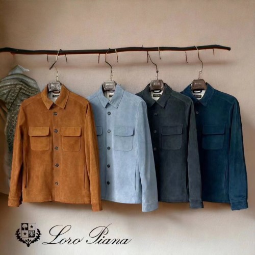 NIGO Loro Piana Men's Spring And Fall Fashion Lapel Suede Single-breasted Casual Temperament British Work Wind Jacket Ngvp #nigo7928