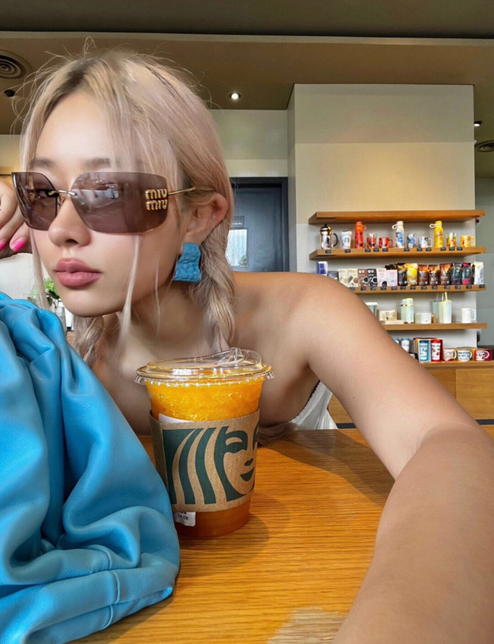 NIGO Miu Miu Runway Women's Lens Leg Logo Irregular Shape Sunglasses Eyeglasses Glasses #nigo98612