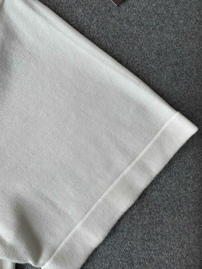 NIGO Louis Vuitton Men's Summer Embroidered Logo Round Neck Cotton Short Sleeve T-Shirt #nigo98647