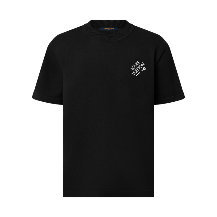 NIGO Louis Vuitton Men's Summer Embroidered Logo Round Neck Cotton Short Sleeve T-Shirt #nigo98647