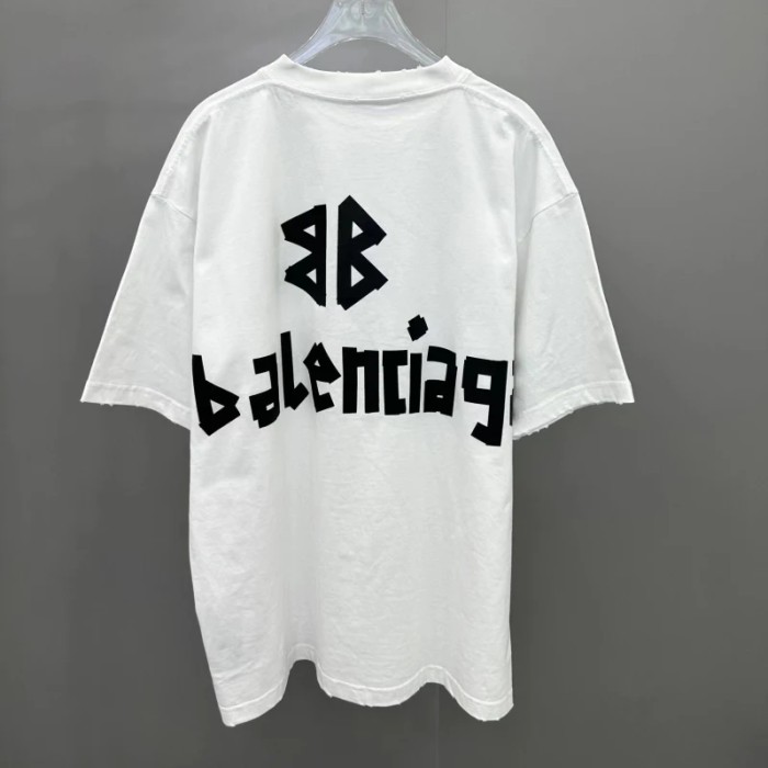 Balenciaga NIGO Tape Letter Short Sleeve T-Shirt #nigo5971