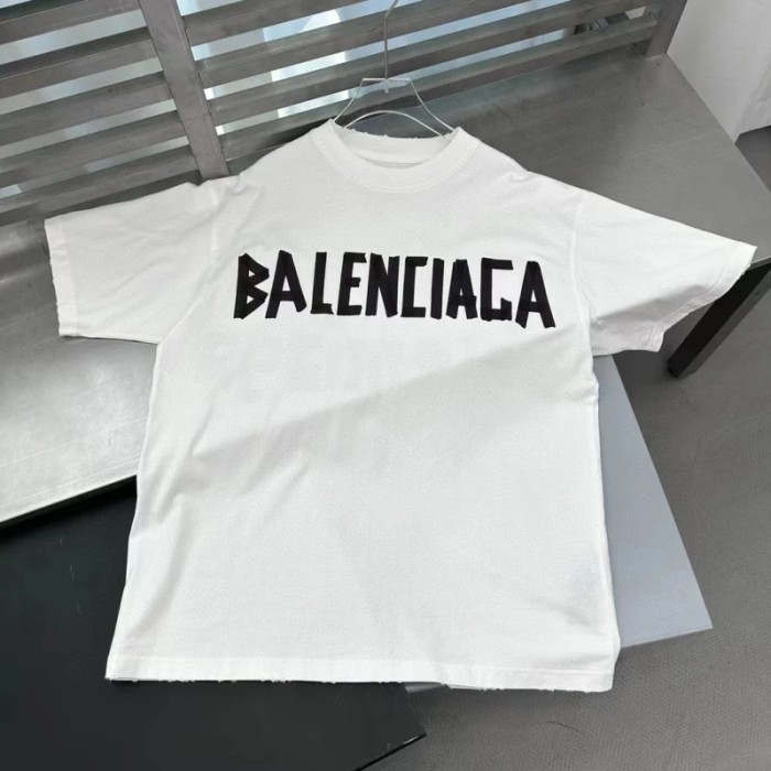 Balenciaga NIGO Tape Letter Short Sleeve T-Shirt #nigo5971