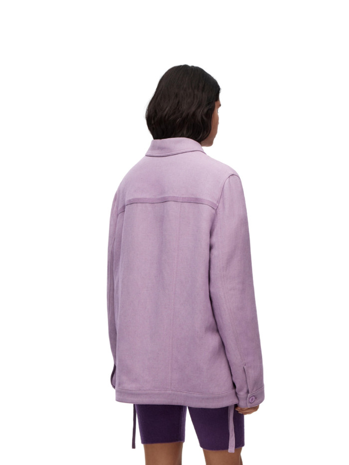 NIGO Loewe Women's Spring and Autumn Solid Color Asymmetric Hem Lapel Single Breasted Long Sleeve Jacket #nigo98736