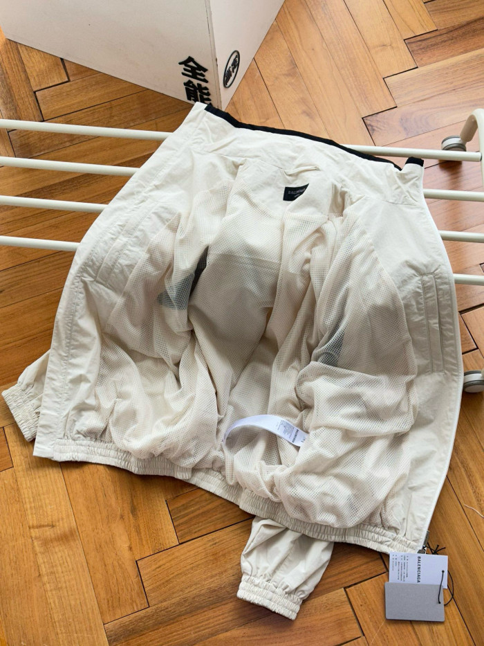 NIGO Balenciaga Men's And Women's Spring And Autumn Logo Letter Printing Color Collision Collar Loose Fit Jacket #nigo98759