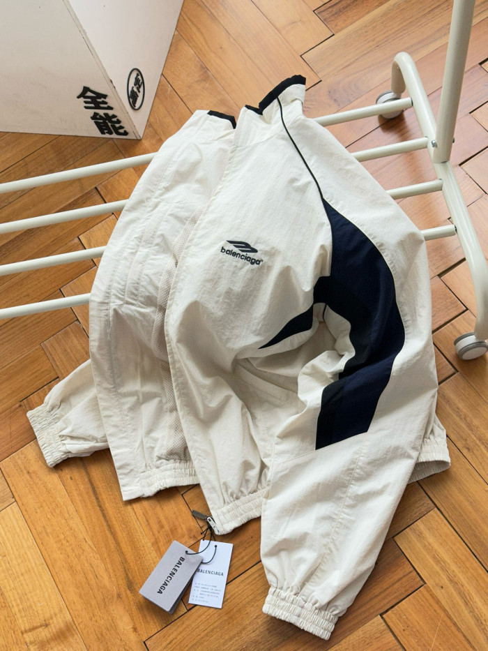 NIGO Balenciaga Men's And Women's Spring And Autumn Logo Letter Printing Color Collision Collar Loose Fit Jacket #nigo98759