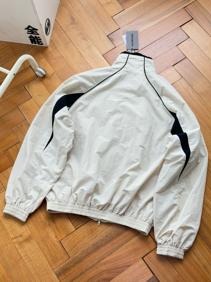 NIGO Balenciaga Men's And Women's Spring And Autumn Logo Letter Printing Color Collision Collar Loose Fit Jacket #nigo98759