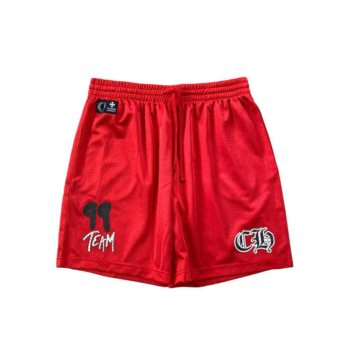 NIGO Chrome Hearts Men's Spring and Autumn Printed Stretch Drawstring Loose Fit Sweatpants Shorts #nigo98774