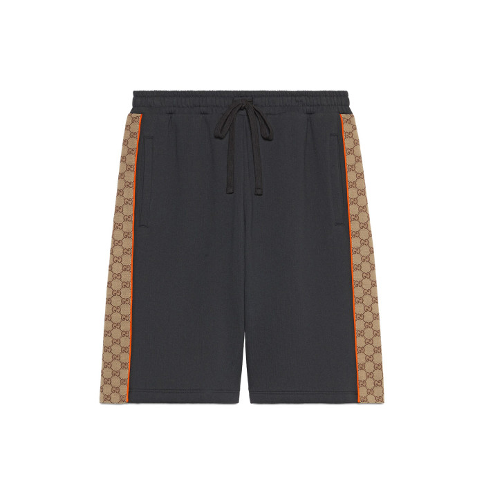NIGO Gucci Men's Spring and Autumn Patchwork Logo Jacquard Zipper Hooded Long Sleeve Jacket Lace-Up Casual Shorts Pants Suit Set #nigo98839