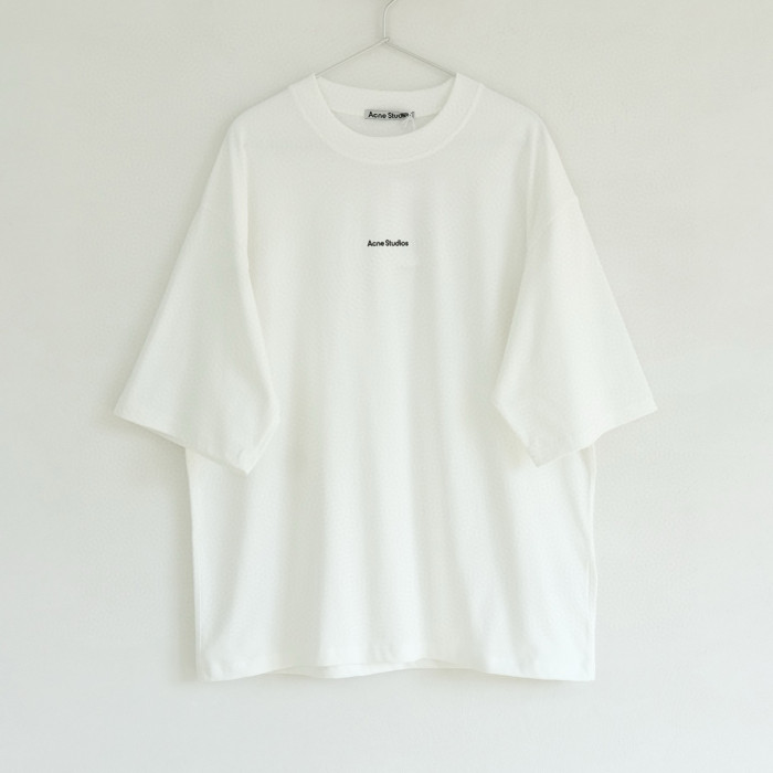 NIGO Acne Studios Men's Summer Solid Color Logo Printed Round Neck Cotton Short Sleeve T-Shirt #nigo98862