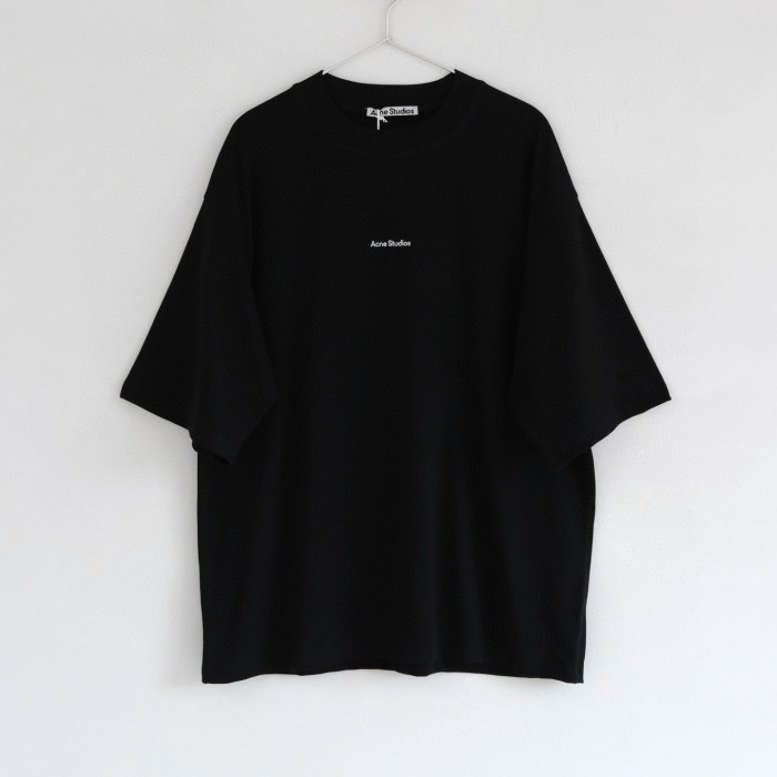 NIGO Acne Studios Men's Summer Solid Color Logo Printed Round Neck Cotton Short Sleeve T-Shirt #nigo98862