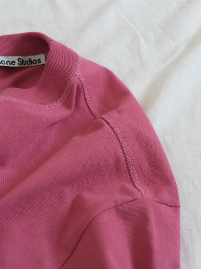 NIGO Acne Studios Men's Summer Solid Color Logo Printed Round Neck Cotton Short Sleeve T-Shirt #nigo98862