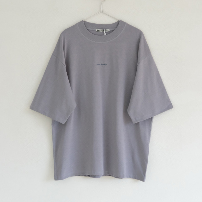 NIGO Acne Studios Men's Summer Solid Color Logo Printed Round Neck Cotton Short Sleeve T-Shirt #nigo98862