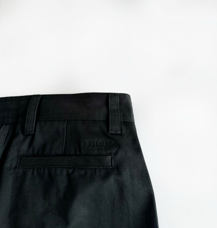 NIGO Dior Men's Summer Solid Color Mid Waist Buttoned Casual Polyester Shorts Pants #nigo98884