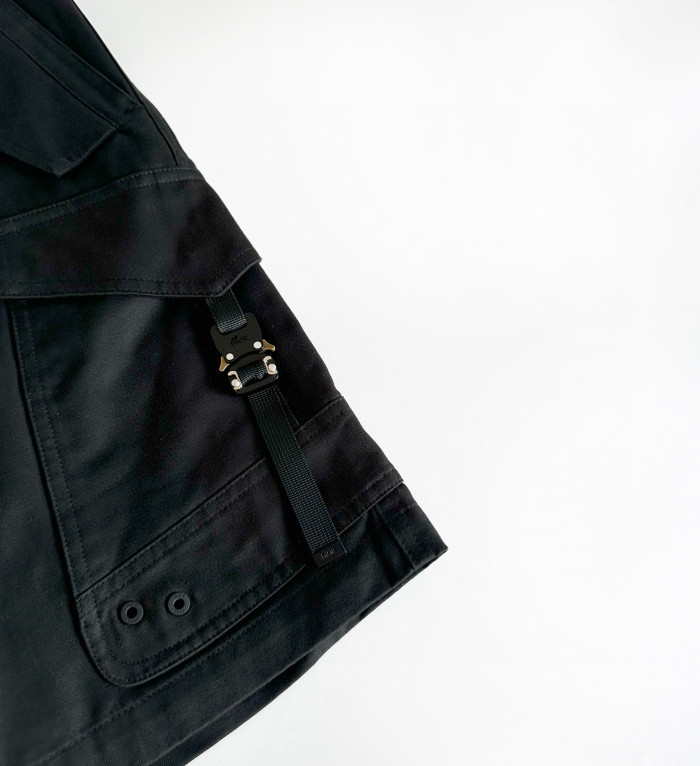 NIGO Dior Men's Summer Solid Color Mid Waist Buttoned Casual Polyester Shorts Pants #nigo98884