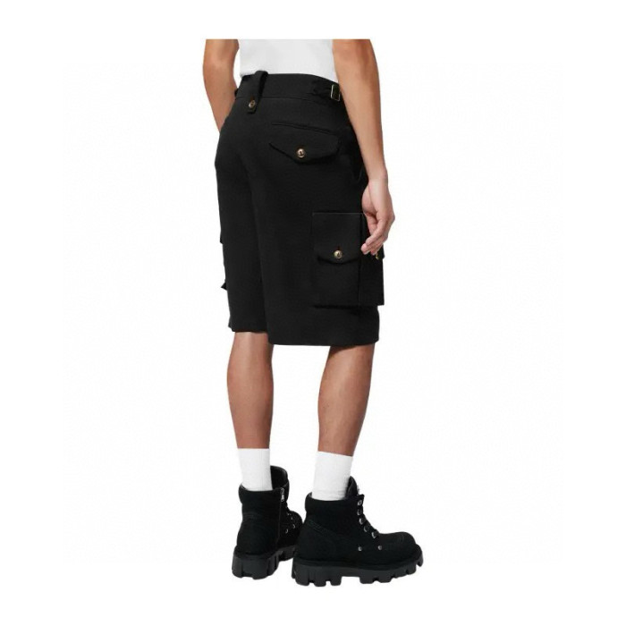 NIGO Louis Vuitton Men's Summer Black Logo Letter Loose 5 Points Short Pants #nigo98875