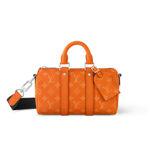 NIGO Louis Vuitton Men's  Keepall Bandoulière 25 Classic Old Flower Adjustable Removable Strap Leather Shoulder Crossbody Handbag Bag Bags #nigo98932