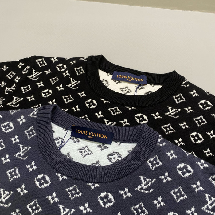 NIGO Louis Vuitton Men's Spring and Fall Gradient Logo Printed Round Neck Cotton Pullover Sweatshirt #nigo98968