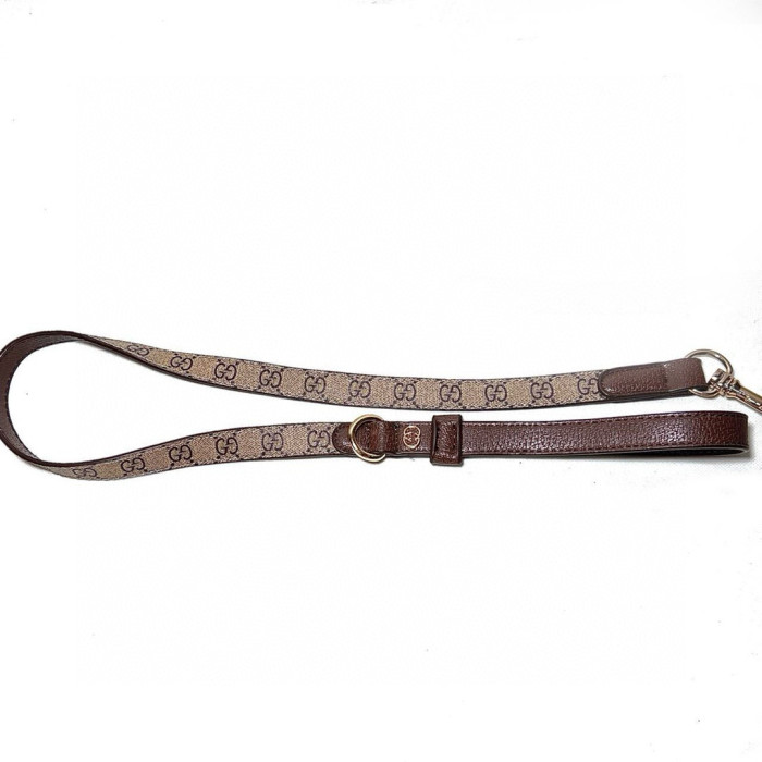 NIGO Gucci Small & Medium Pet Leather Collar Chest & Back Leash #nigo99157