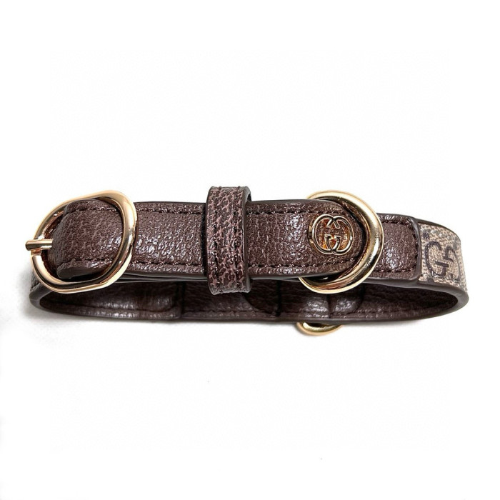 NIGO Gucci Small & Medium Pet Leather Collar Chest & Back Leash #nigo99157