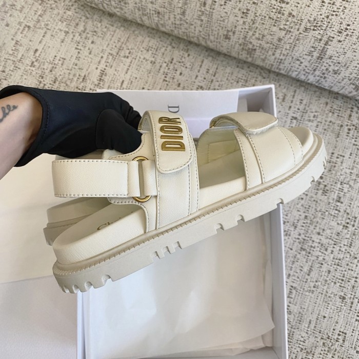 NIGO Dior D-Connect Women's Summer Velcro Simple Sport Beach Sandals Shoes #nigo99226