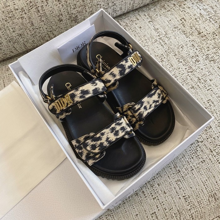 NIGO Dior D-Connect Women's Summer Velcro Simple Sport Beach Sandals Shoes #nigo99226