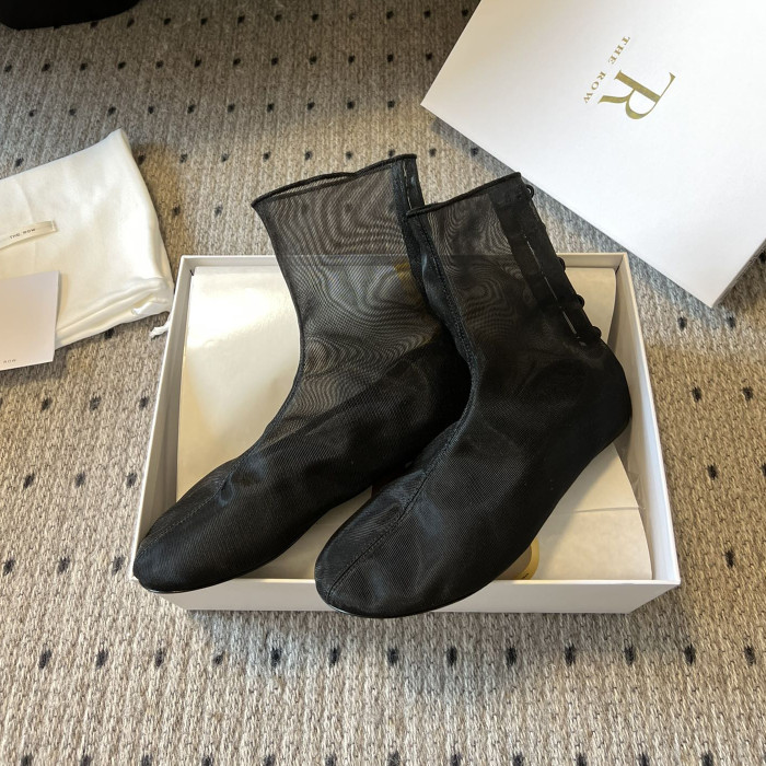 NIGO THE ROW SOCK Women's Summer Solid Colour Breathable Nylon Mesh Thigh High Boots Shoes #nigo99251